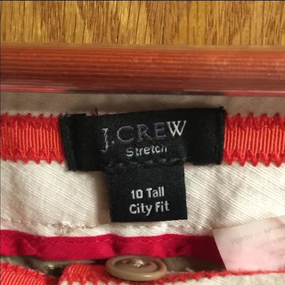 NEW - J.Crew Women's Stretch Khaki City Fit Pants - Picture 2 of 2