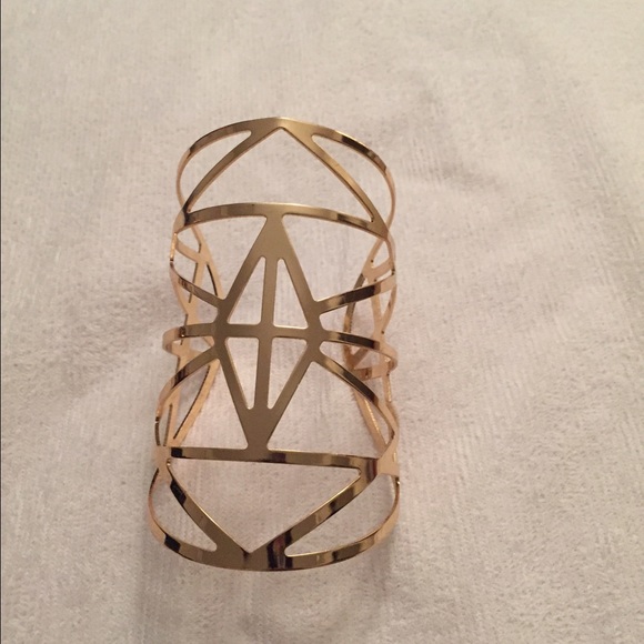 Gold arm cuff