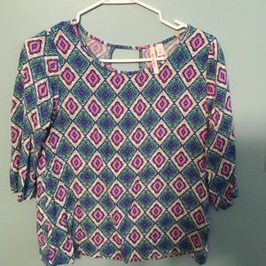 Cute Patterned Top