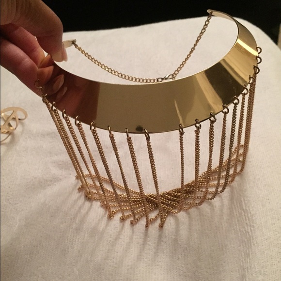 Gold necklace