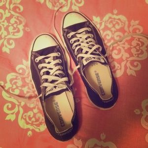 Black converse chucks
