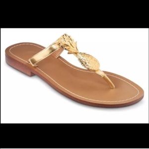 NWT Lilly Pulitzer for Target Pineapple Sandals