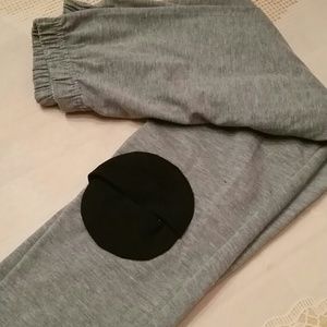 Knee patch leggings