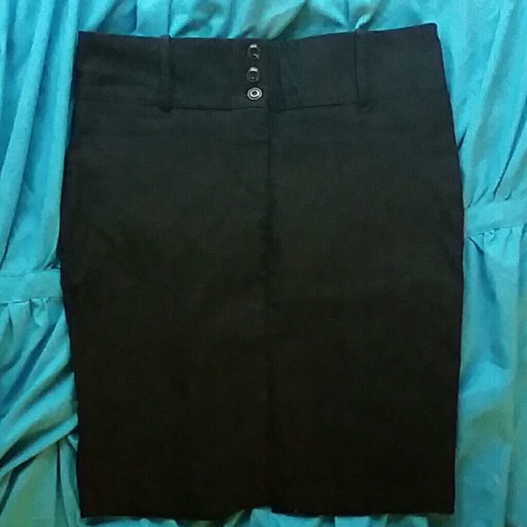 Black Work Skirt