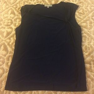 Navy blue top
