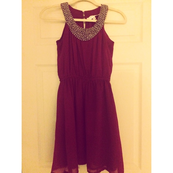 Lowest price: Francesca's purple cocktail dress