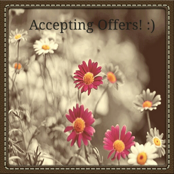 Accepting all reasonable offers!! :))
