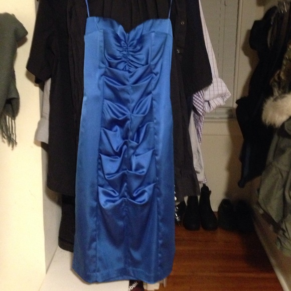 Cache strapless dress