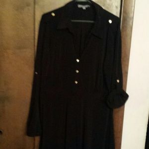 NY Collection lightweight Black Dress