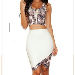 💟💟💟 2 piece Bandage Dress 💟💟💟