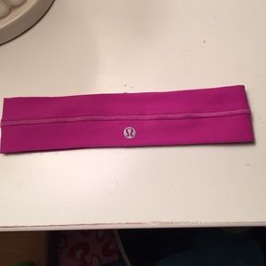 Hot Pink LuluLemon Thick Headband