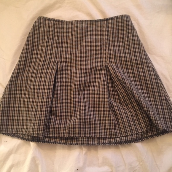 Brandy Melville Plaid Mini Skirt