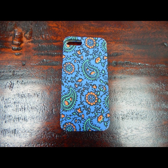 Cobalt Blue Paisley Case for iPhone 5/5s