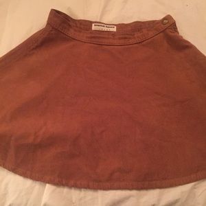 American Apparel Corduroy Circle Skirt