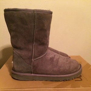 Grey Classic Short Ugg
