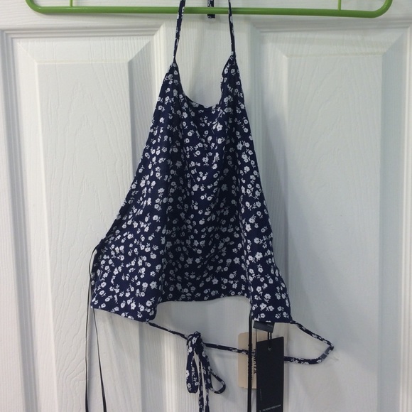 Forever21 floral halter top