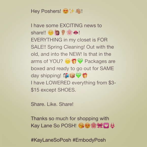 ‼️EVERYTHING! 📦💟🎀📬🎁💚👙‼️