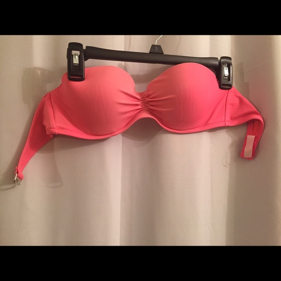 Pink VS Madi Bandeau Swimsuit! Sz. 34C