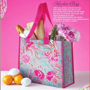 💐 Lilly Pulitzer Market Bag 🌸