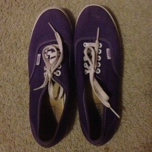 Purple vans size 8.5