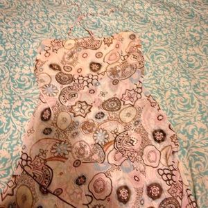 Multi color tube top