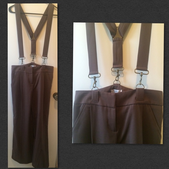 💛BCBGeneration pants with suspenders💛