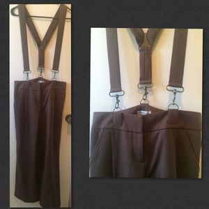 💛BCBGeneration pants with suspenders💛