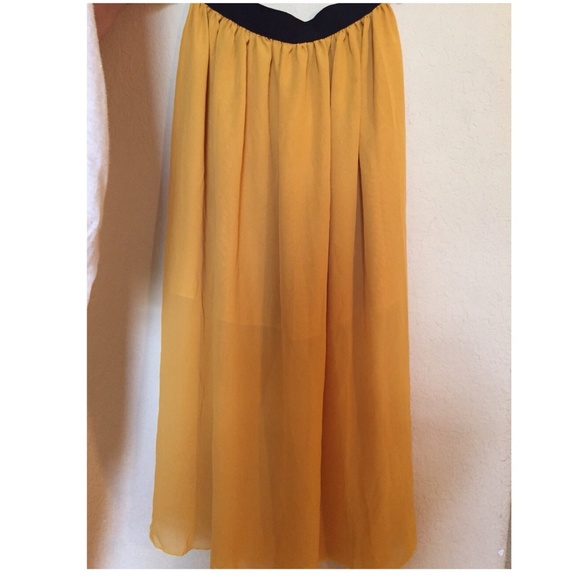 Sheer Maxi Skirt