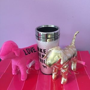 Victoria Secrets Bundle coffee Mug and Dogs💜💗💘