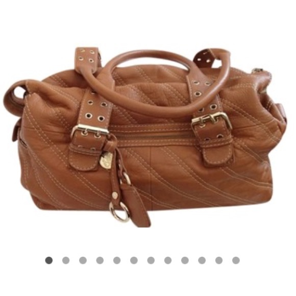 Tabitha brown leather purse