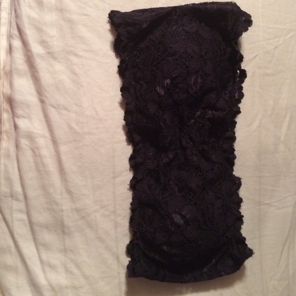 Black Lace Bando
