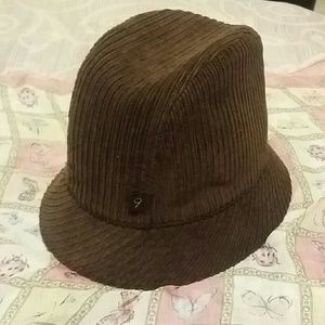 Corduroy  brown Hat