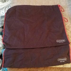 2 Coach Felt Dust Covers