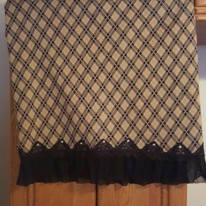 Plaid skirt 3x