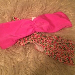 Two colorful bandeaus