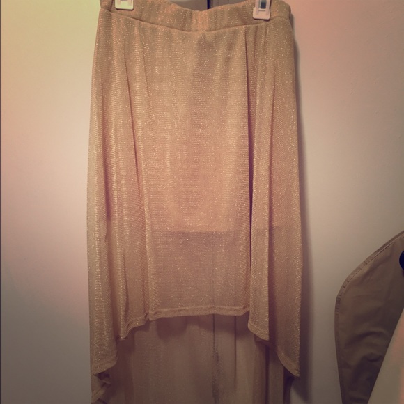 Nordstrom hi low skirt