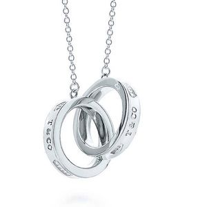 Tiffany 1837 Interlocking Circle Pendant Necklace