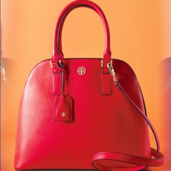 Authentic Tory burch Robinson Open Dome Satchel - Picture 4 of 4