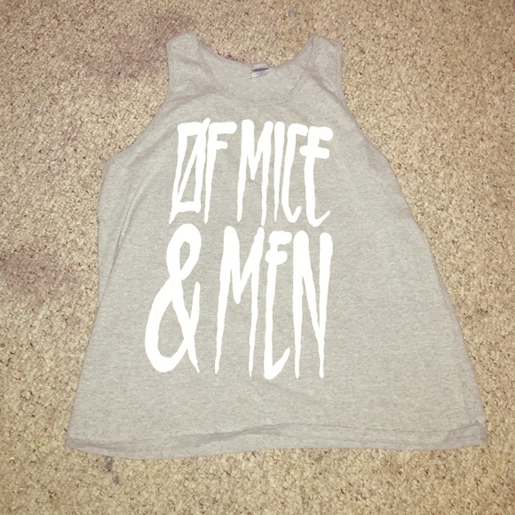 Gray Of Mice & Men Tank Top ~ Size x-large