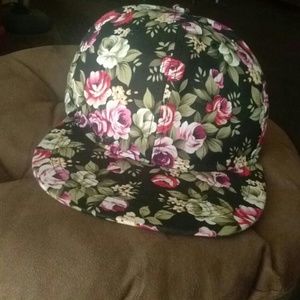 Gorgeous floral snapback