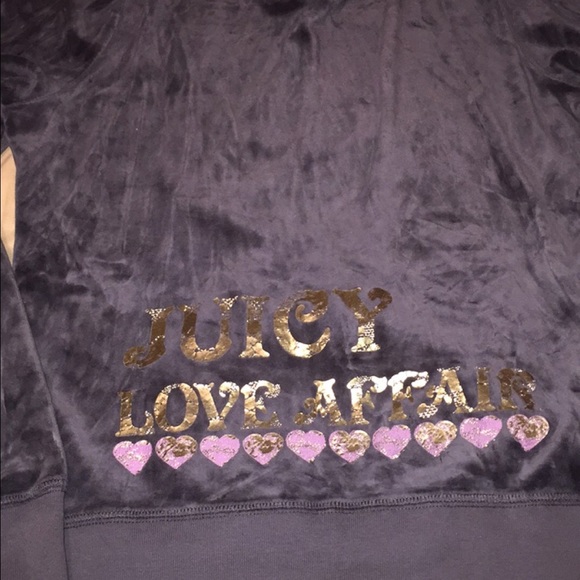 💜Juicy Couture zipper hoodie💜