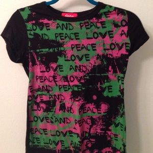 "Love and peace" Shirt 😉💕💞