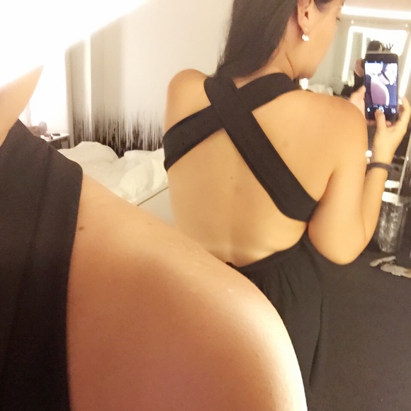 Black romper - multi-tie - Picture 2 of 4