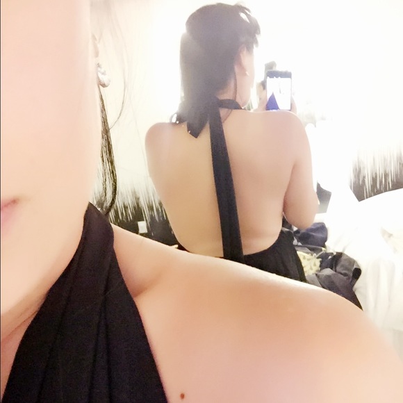 Black romper - multi-tie - Picture 3 of 4