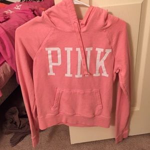 PINK VICTORIA SECRET HOODIE