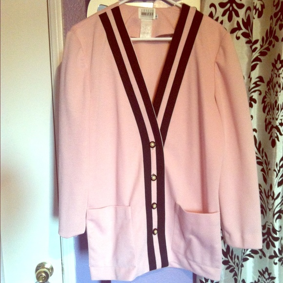 Pink chic blazer vintage