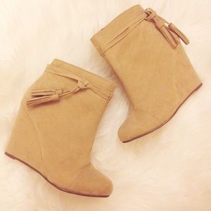 Forever 21 suede booties