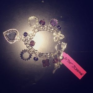 Betsey Johnson charm bracelet