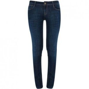 DL1961 Britney Slim Straight Denim with Ankle Zips