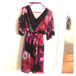 Bisou-Bisou floral print dress